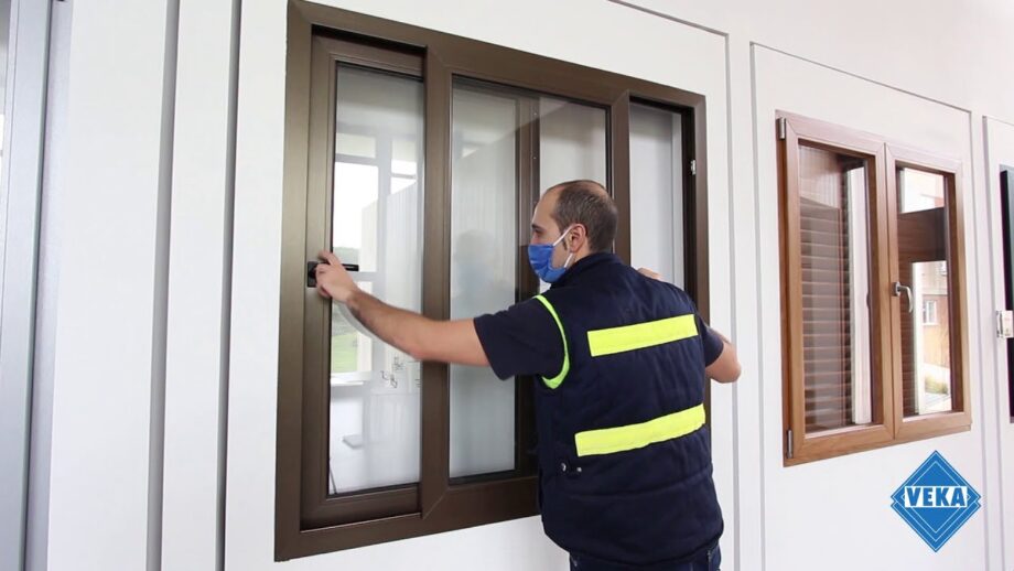 Ventana corredera Veka